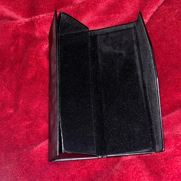 Costco black Vegan leather glasses case - Picture 6 of 10